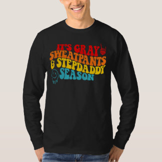 Det är Grått Sweatbyxor och Steppappa Season T Shirt