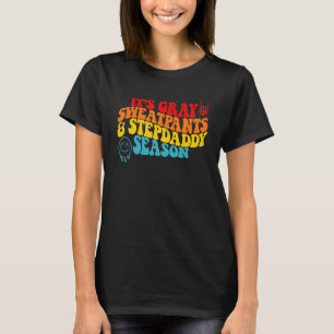Det är Grått Sweatbyxor och Steppappa Season T Shirt