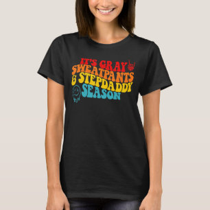Det är Grått Sweatbyxor och Steppappa Season T Shirt
