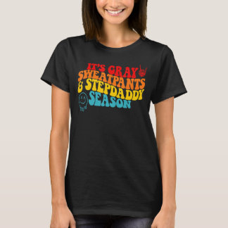 Det är Grått Sweatbyxor och Steppappa Season T Shirt