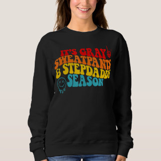 Det är Grått Sweatbyxor och Steppappa Season T Shirt