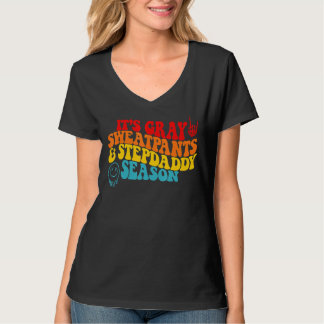 Det är Grått Sweatbyxor och Steppappa Season T Shirt