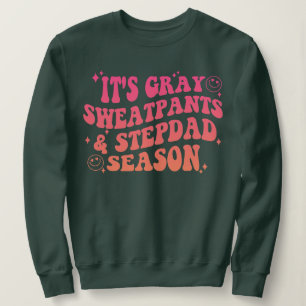 Det är Grått SweatbyxStep Pappa Season Funny Chris T Shirt