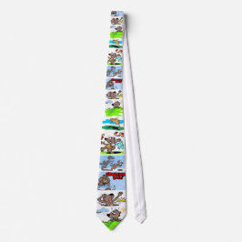 "Det är Groundhog Day!" Tie Slips