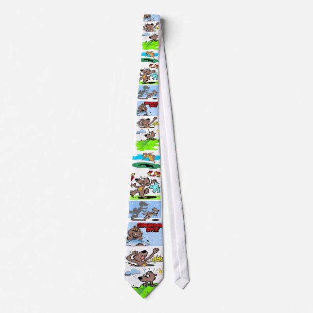 "Det är Groundhog Day!" Tie Slips (Framsida)