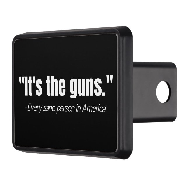 Det är Guns Anti-Gun Violence Quote Dragkroksskydd (Vänster)