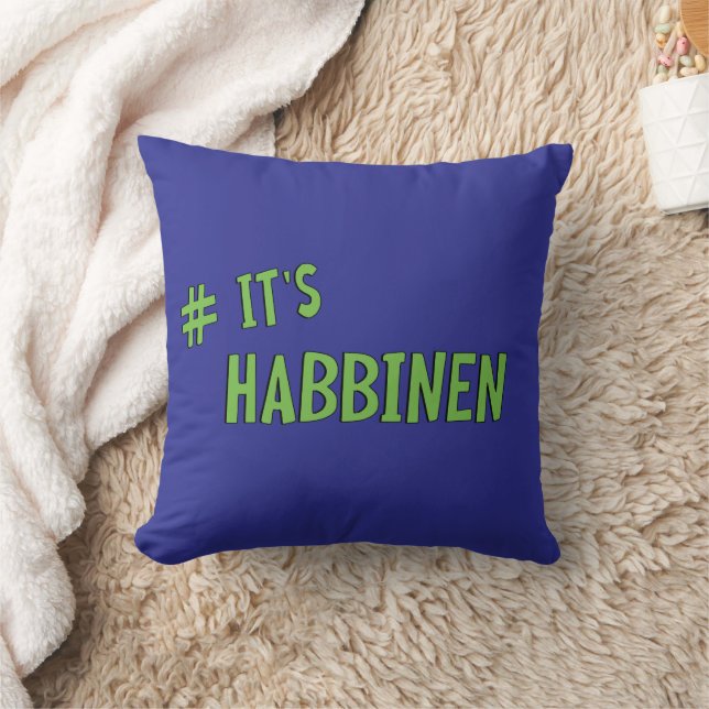 #Det är Habbenin Kudde (Filt)