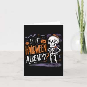Det är Halloween Alread. Kort