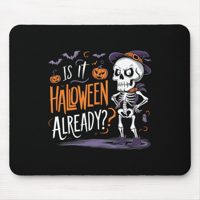 Det är Halloween Alread. Musmatta (Framsidan)