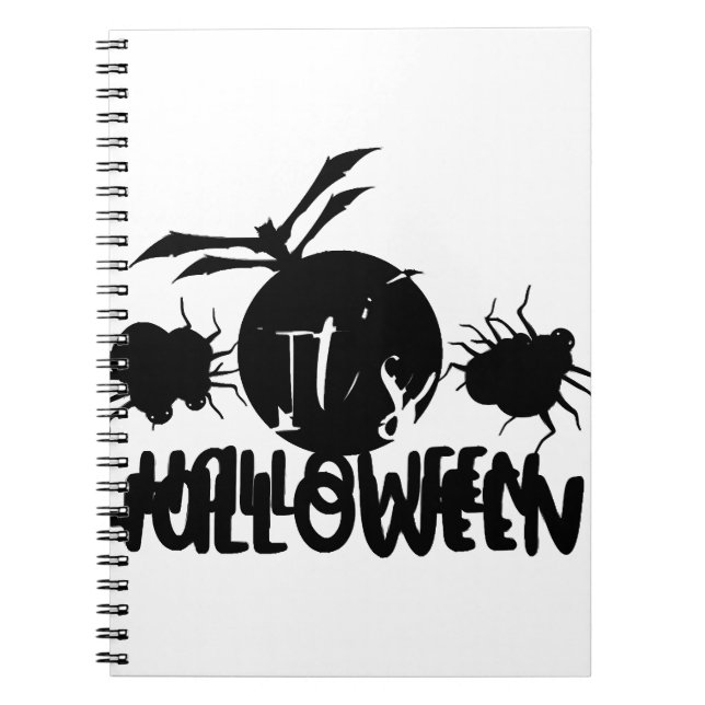 Det är Halloween  Anteckningsbok (Framsidan)