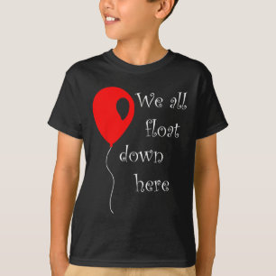 Det är Halloween Costume Red Balloon Du Flyter T Shirt