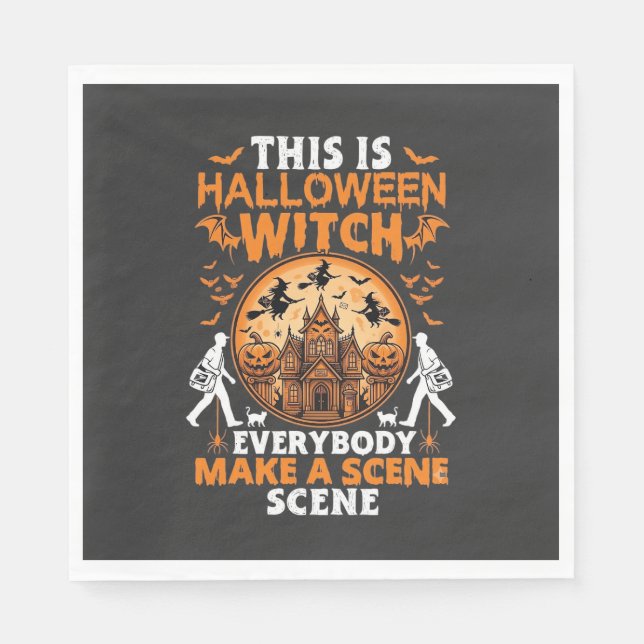Det är Halloween Pappersservett (Framsidan)