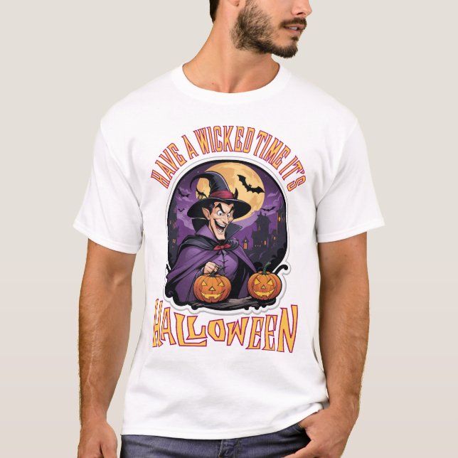 Det är Halloween. T Shirt (Framsida)