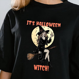 Det är Halloween Witch-underbart att göra din egen T Shirt