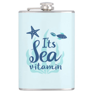 Det är havs-vitamin - en finare oceaninspirerad ci fickplunta