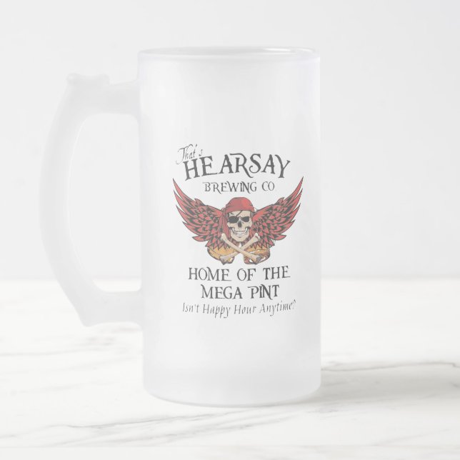 Det är Hearsay Brewing Company Mugg (Vänster)