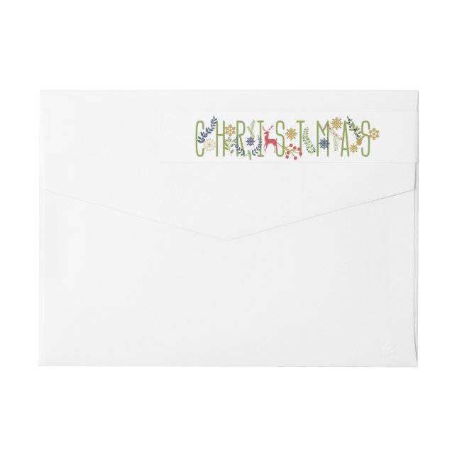 Det är Helgdag-omslag runt etikett (Baksidan)