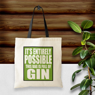 Det är helt möjligt att det här är min Gin Bag Tygkasse