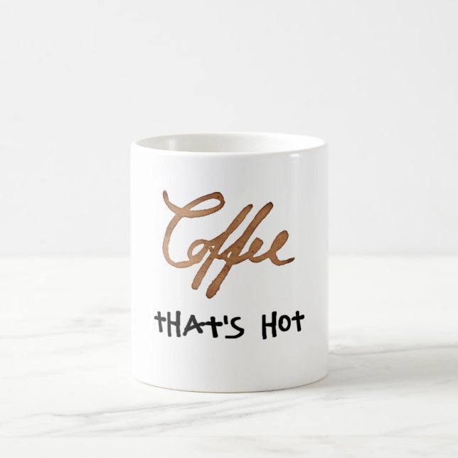 Det är hett kaffemugg (Center)