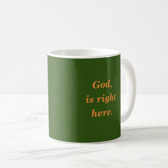Det är höger här. kaffemugg (Framsida höger)