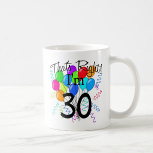 Det är höger I-förmiddag 30 - födelsedagen Kaffemugg