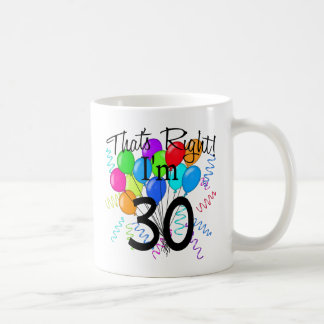 Det är höger I-förmiddag 30 - födelsedagen Kaffemugg