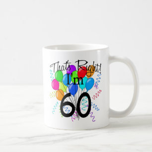 Det är höger I-förmiddag 60 - födelsedagen Kaffemugg