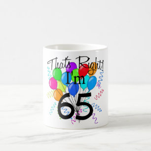 Det är höger I-förmiddag 65 - födelsedagen Kaffemugg