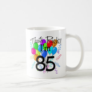 Det är höger I-förmiddag 85 - födelsedagen Kaffemugg