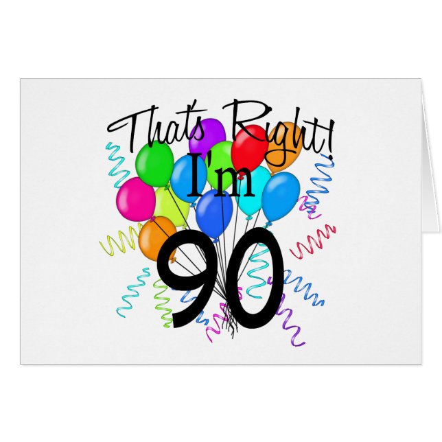 Det är höger I-förmiddag 90 Hälsningskort (Framsidan Horizontal)