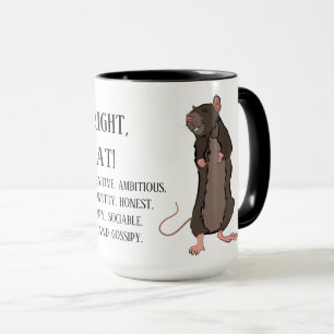 Det är höger, jag är råtta! mugg