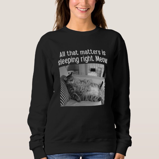 Det är Höger Meow Cat Memet Pet T Shirt (Framsida)