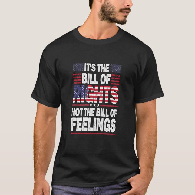 Det är Höger och inte Feelings-lagret T Shirt (Framsida)