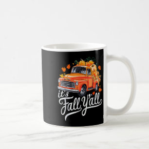 Det är höst allesammans pumpbil hösträd hej Fa Kaffemugg
