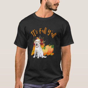 Det är höst era Labrador Retriever Retriever Tack T Shirt