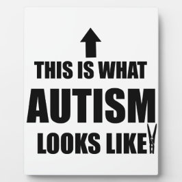 Det är hur autism ser ut!