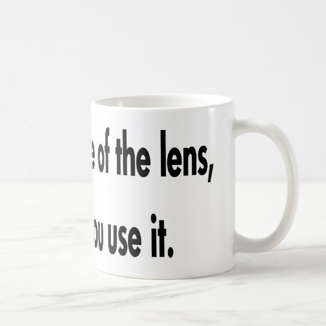 Det är hur du använder Lens Kaffemugg (Höger)
