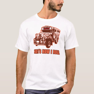 Det är hur jag rullar Jeepney T-shirt