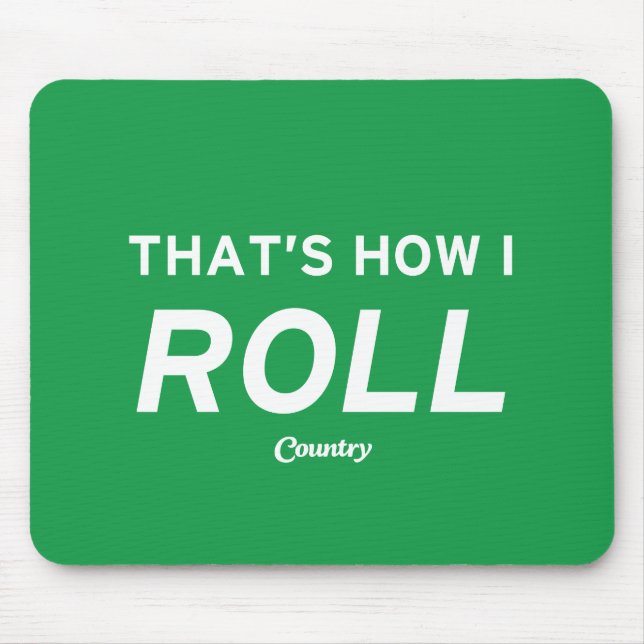 Det är hur jag rullar musmatta (Framsidan)