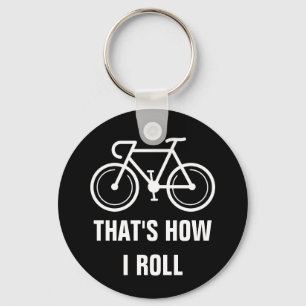 Det är hur jag rullar rolig bicyle knäppas nyckelring