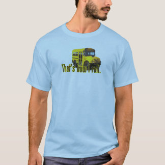 Det är hur jag rullar t-shirt
