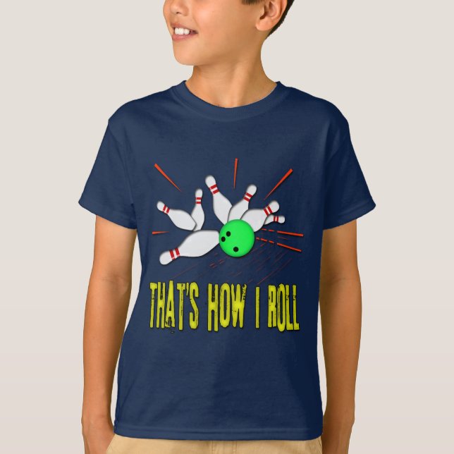 DET ÄR HUR JAG RULLAR T SHIRT (Framsida)