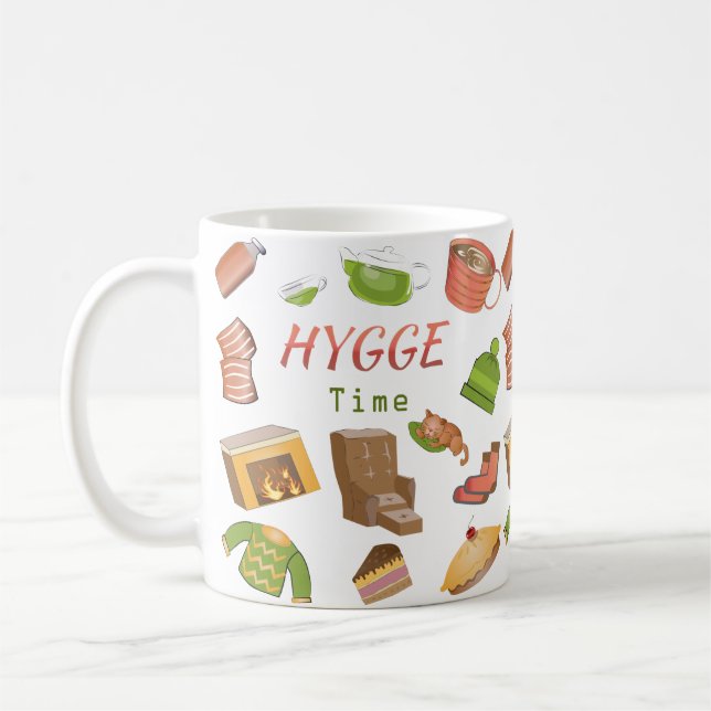 Det är Hygge-tid! Mugg (Vänster)