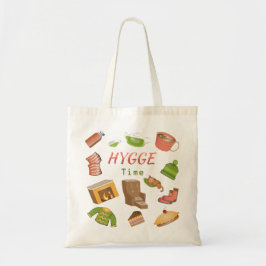 Det är Hygge-tid! Tote Bag Tygkasse