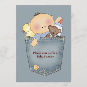 Det är i den fick- baby showerinbjudan inbjudningar
