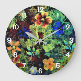 Det är i Färg Round Clock Stor Klocka