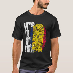Det är i min DNA-Afrika för afrikanska gåvor. T Shirt