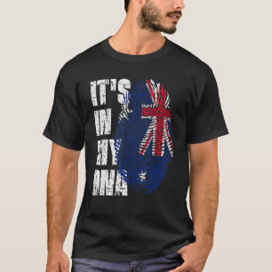 Det är i min Dna Australia-Flagga Australian T Shirt