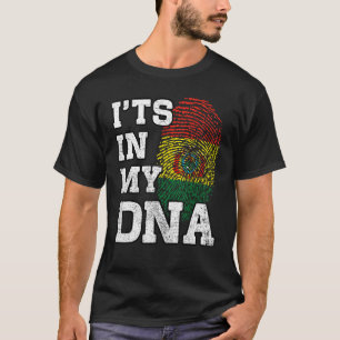 Det är i min DNA Bolivias fingeravtrycksproud Boli T Shirt