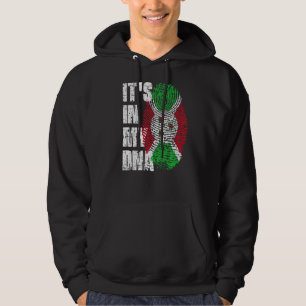 Det är i min Dna Burundi Flagga Burundian Hoodie